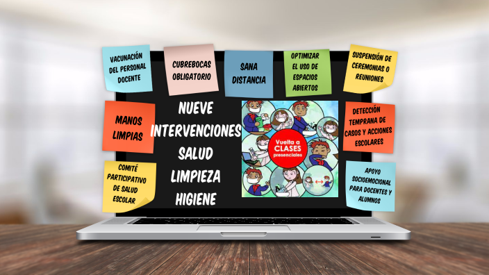 Nueve Intervenciones. Acciones de salud, limpieza e higiene para el