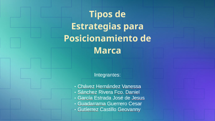 Tipos de Estrategias para Posicionamiento de Marca by beck ramirez on Prezi