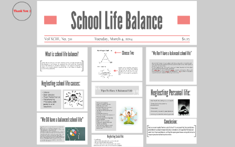 school life balance presentation
