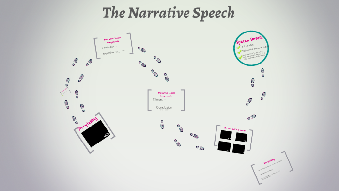 a speech narrative