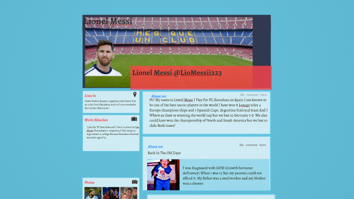 Lionel Messi Prezi by Adam Foly on Prezi