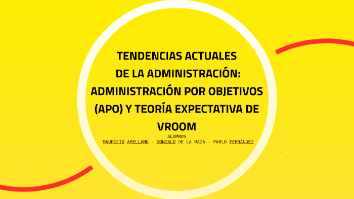 Tendencias en Administración