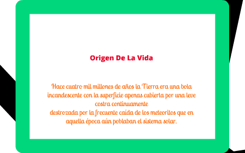 Origen De La Vida by Angela Vargas on Prezi