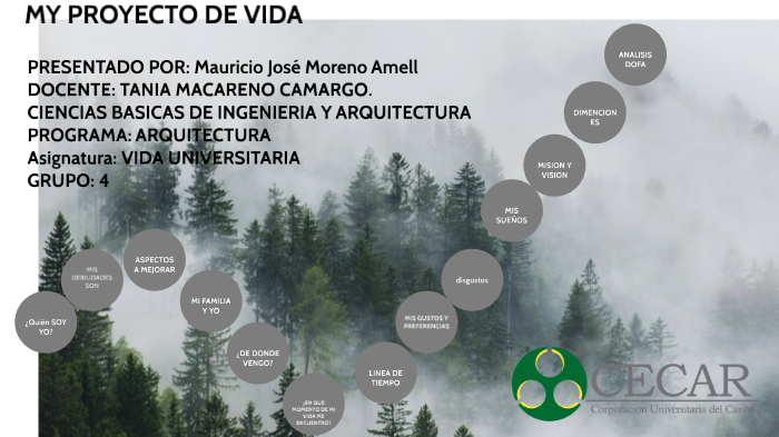 MY PROYECTO DE VIDA by mauricio amell on Prezi