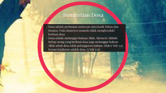 Contoh Perbuatan Dosa Dalam Kristen Ahli Soal