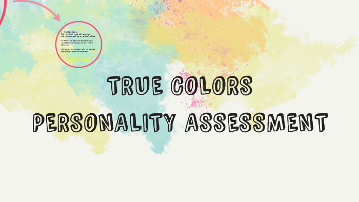 true colors assessment