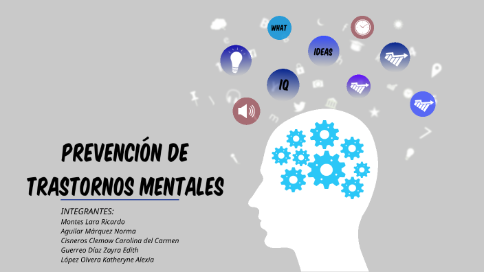 Prevención De Los Trastornos Mentales by Carolina del Carmen Cisneros ...