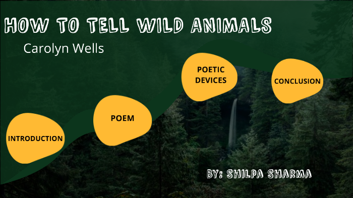 how to tell wild animals class 10