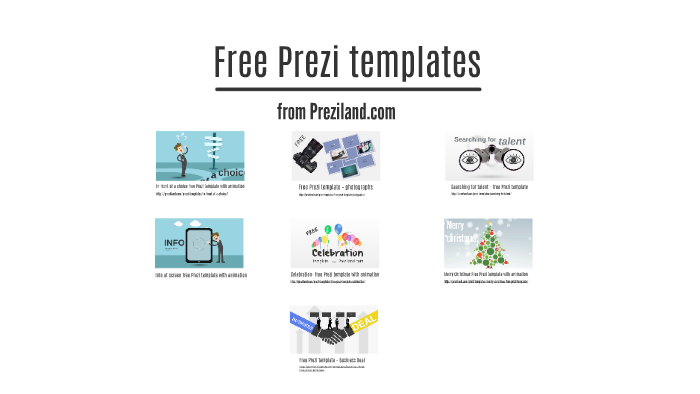 free prezi templates