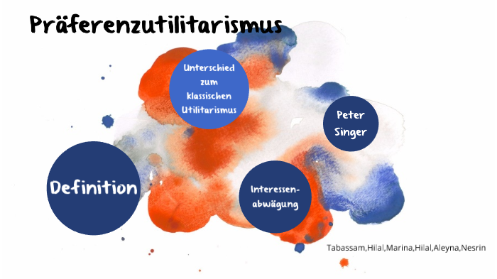 Präferenzutilitarismus by Nesrin Akpolat on Prezi