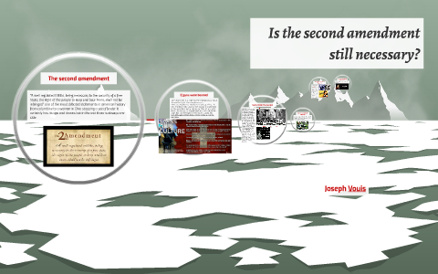 Is the second amendment still necessary? by joseph v on Prezi