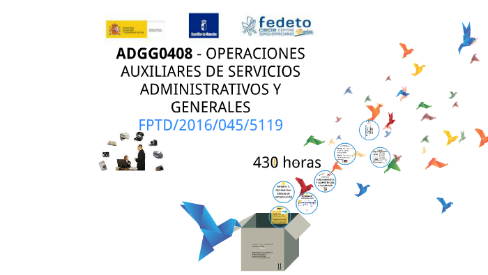 Adgg0408 Operaciones Auxiliares De Servicios Administrativos Y
