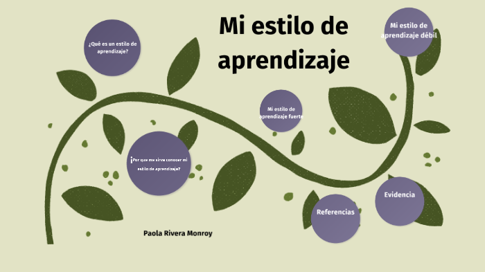 Mi Estilo de Aprendizaje by Paola Rivera Monroy on Prezi