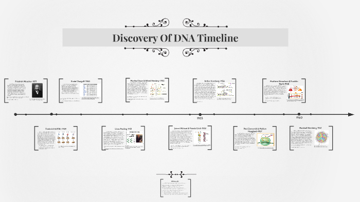 Discovery Of DNA Timeline by Austin C on Prezi