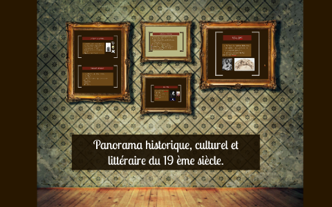 Panorama historique, culturel et littéraire du 19 ème siècle by Manuela ...