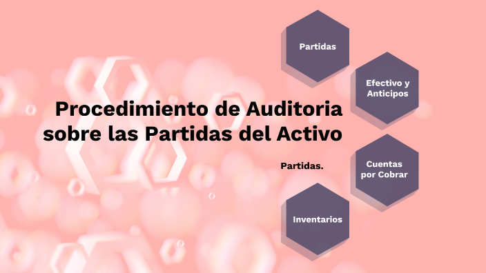 Procedimiento de Auditoria sobre las Partidas del Activo by Yajaira ...