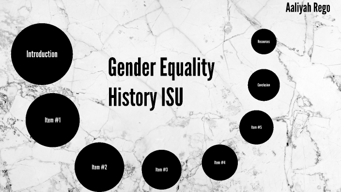 Gender Equality by Aaliyah Rego on Prezi