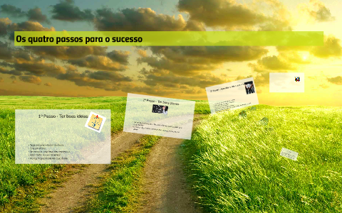 Os quatro passos para o sucesso by Ricardo Martins on Prezi