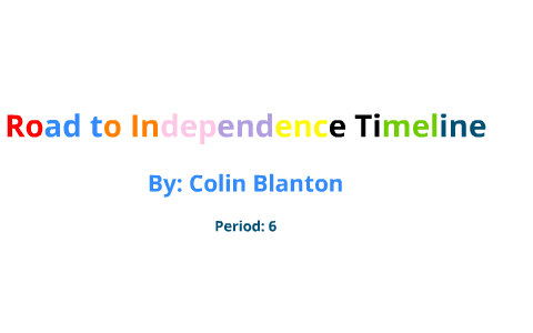 Road to Independence Timeline by Colin Blanton on Prezi Next