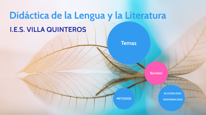 Didáctica de la lengua y La Literatura (repaso general) by Gustavo ...