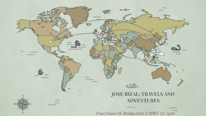 jose rizal travel