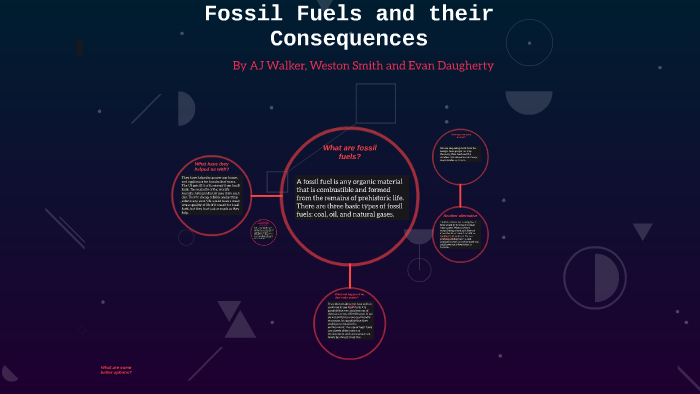 Fossil Fuels and their Consequences by Weston Smith on Prezi