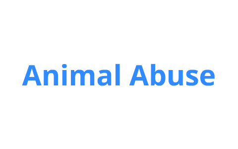 persuasive speech about animal abuse