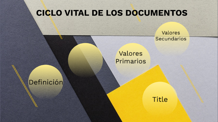 Ciclo Vital De Los Documentos By Diana Rodriguez 2521