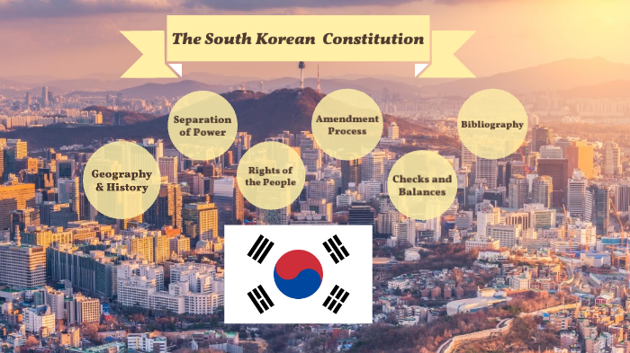 South Korea Constitution By Y Jang