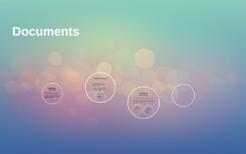 4 Types of Documents by Jessica Moua on Prezi