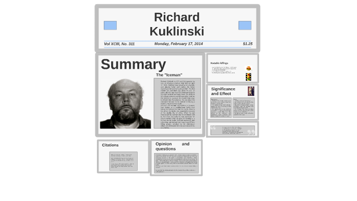 richard the iceman kuklinski biography