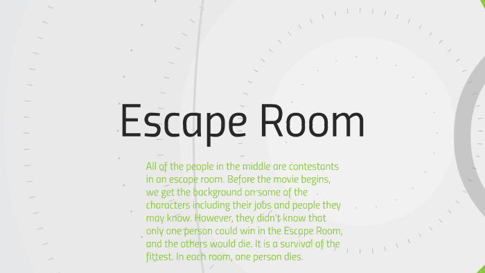 Escape Room by Caroline Conn on Prezi