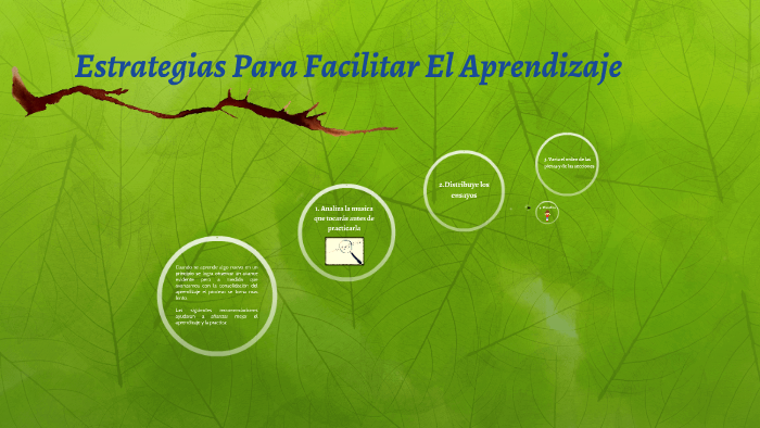 Estrategias Para Facilitar El Aprendizaje by diego torres on Prezi