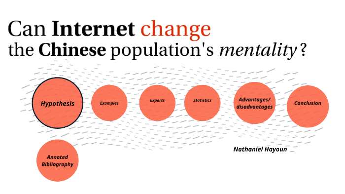 Can Internet change the mentality of the Chinese population ? by ...