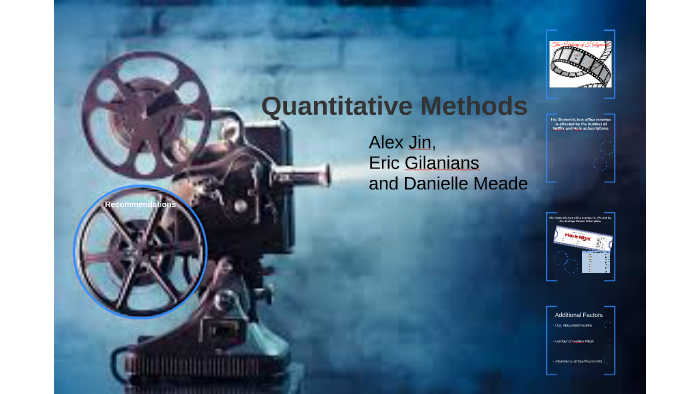 Quantitative Methods by Danielle Meade on Prezi