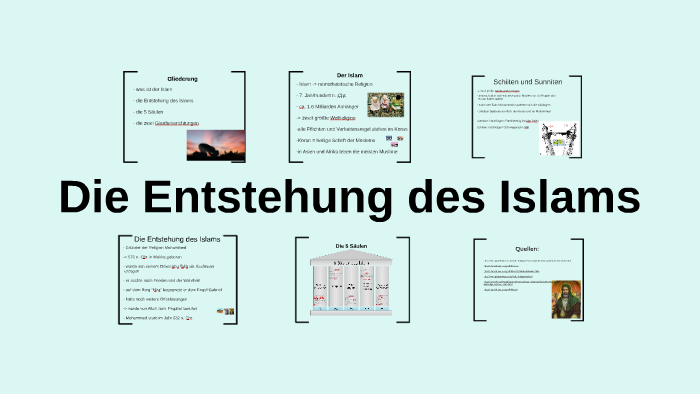 Die Entstehung Des Islams By Lilli Görder On Prezi