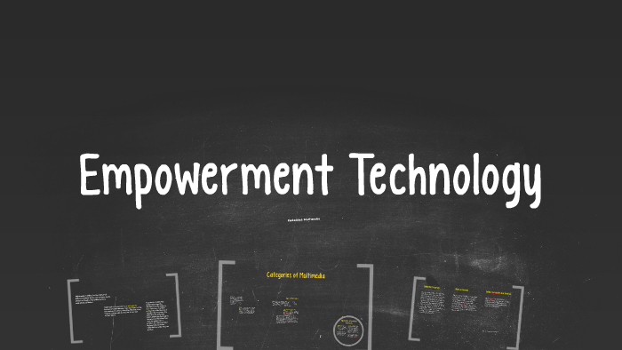 powerpoint presentation about empowerment technology