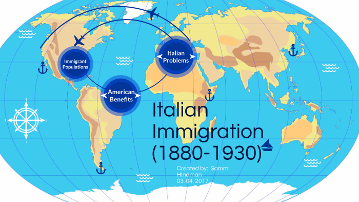 Italian Immigration By Samantha Hindman