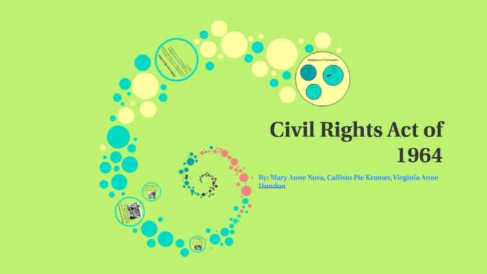 Civil Rights Act Of 1964 By Virginia Anne Dundon On Prezi