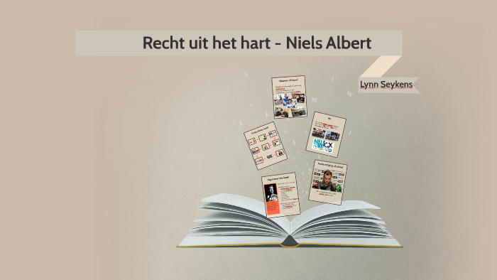 Recht uit het hart - Niels Albert (Sportmanagement opdracht 1) by Lynn