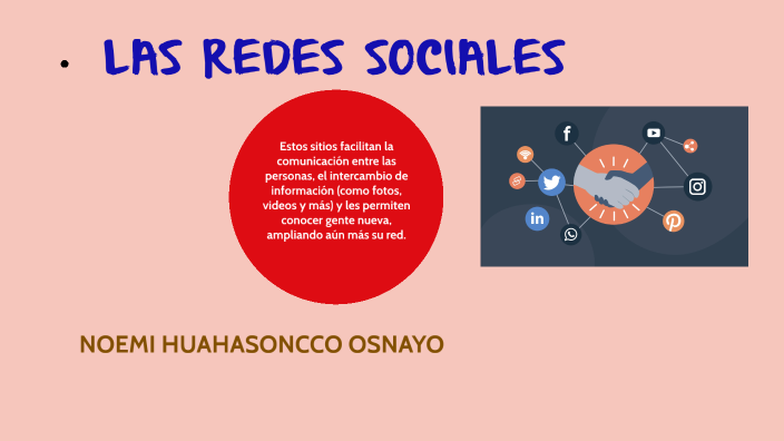 LAS REDES SOCIALES by NOEMI ANGELA HUAHUASONCCO OSNAYO on Prezi