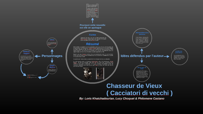 Chasseur de Vieux Dino Buzzati by Loris Exodia on Prezi