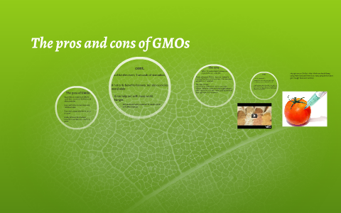 The pros and cons of GMOs by Jordan Robson on Prezi