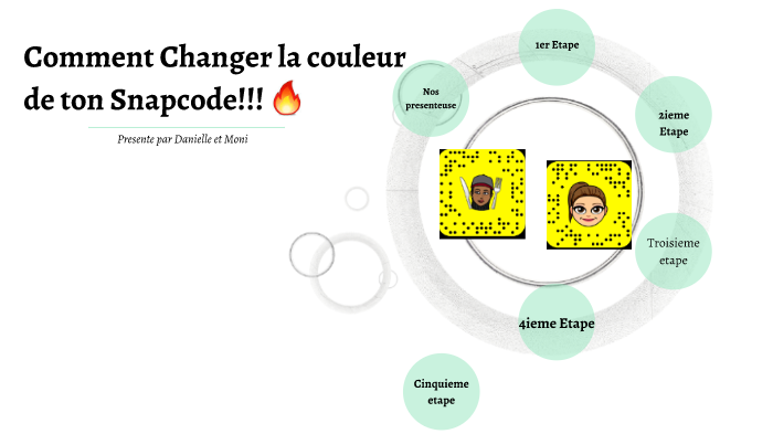 comment changer son snapcode