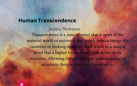 transcendence human