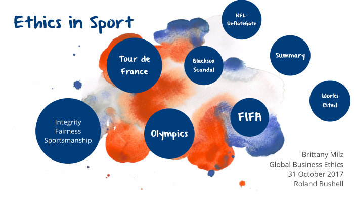 Global Business Ethics- Ethics in Sport by Brittany Milz on Prezi
