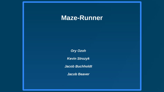 Maze Machines by Jacob Beaver on Prezi