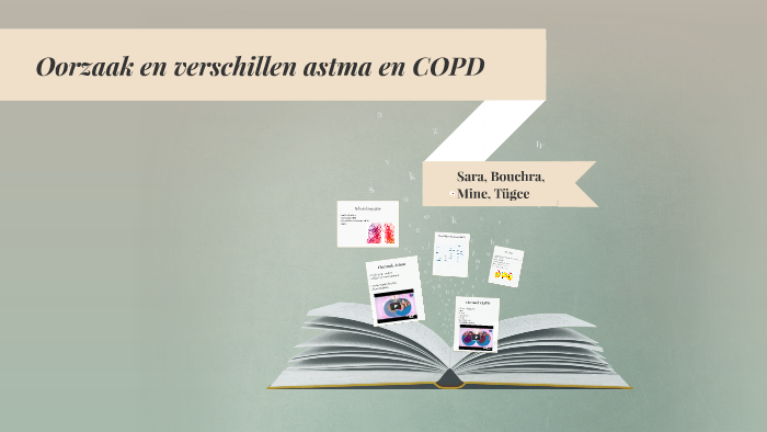 Oorzaak en verschillen astma en COPD by Sara Kalai