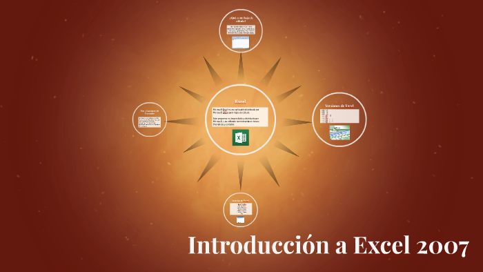 Introducción a Excel 2007 by Rogelio Hernandez Hernandez on Prezi