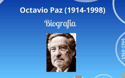 octavio paz biography in english